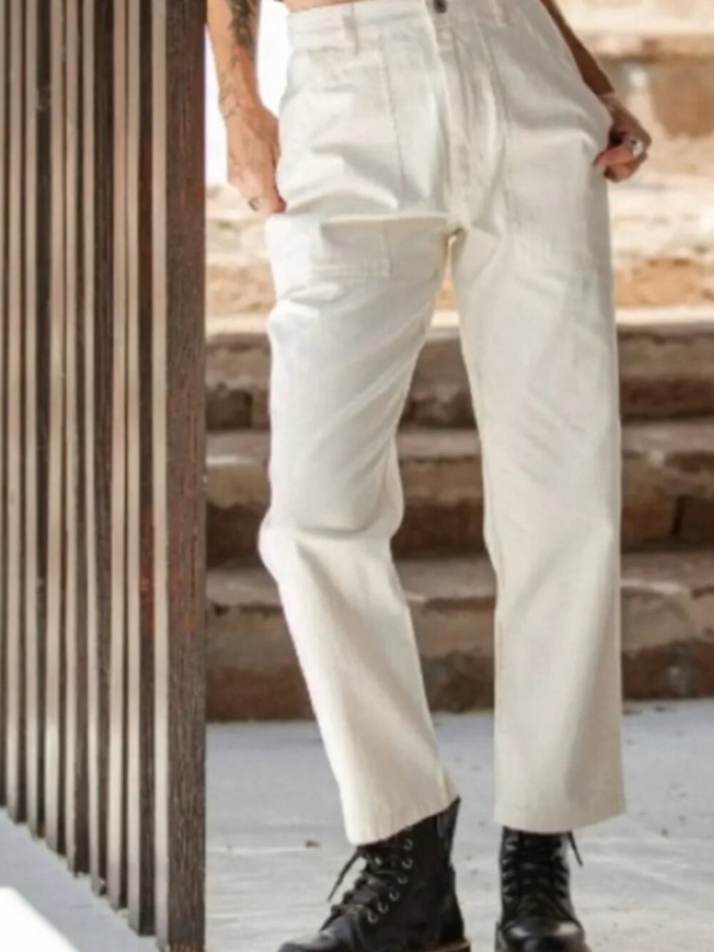 P&co herringbone service fatigue pants